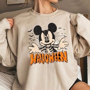 Disney Mickey Halloween Crewneck
